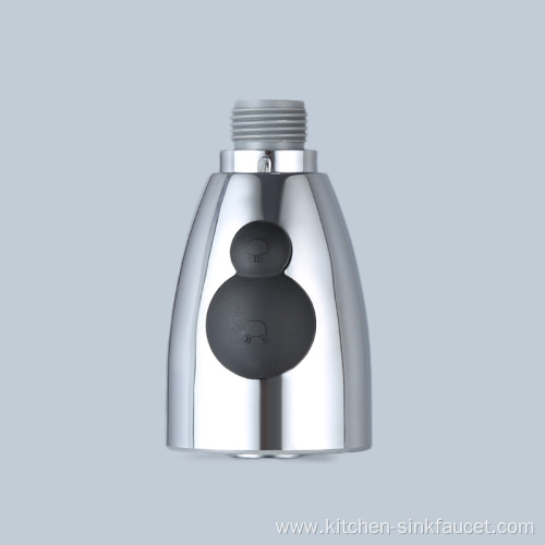 Chrome plated pull-out rotary nozzle